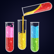 プログラムのアイコン：Water Sort Color: Tube Pu…
