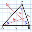 Ikon program: Triangle Calculator