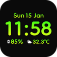プログラムのアイコン：LED Digital Clock Live Wa…