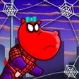 أيقونة البرنامج: Hippo: Superheroes Battle