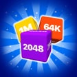 プログラムのアイコン：Cube Merge 2048 Challenge