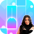 Ikona programu: Cardy B Piano Tiles Game