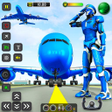 Ícone do programa: Robot Pilot Airplane Game…