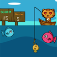 أيقونة البرنامج: kitten goes fishing