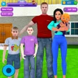 プログラムのアイコン：Mother Life Sim Family Ga…