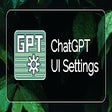 Ikon program: ChatGPT UI Settings