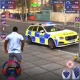 أيقونة البرنامج: UK Police Car Simulator C…