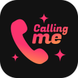 プログラムのアイコン：Calling Me - fun video ch…