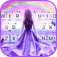 Icon of program: Purple Lavender Girl Keyb…
