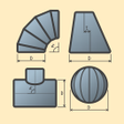 プログラムのアイコン：Sheet Metal Calculator