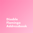 Ícone do programa: Disable Flamingo Addressb…