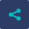 أيقونة البرنامج: WPUpper Share Buttons