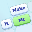 أيقونة البرنامج: Make it Fit: Word Puzzle