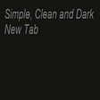 Fairly Dark Blank New Tab