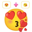 ไอคอนของโปรแกรม: Emoji mixer emojimix make…