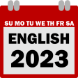 English Calendar Holiday 2021