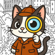 Ícone do programa: Cat Detective: Hidden Puz…