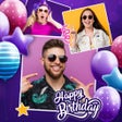 أيقونة البرنامج: Birthday Pic Collage Edit…