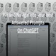 PromptTack for ChatGPT