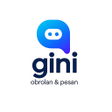 Programın simgesi: Gini - Obrolan Pesan