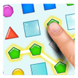 ไอคอนของโปรแกรม: Shape Connect - Puzzle Ga…