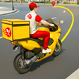 أيقونة البرنامج: Street Food Delivery Sim …