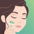 ไอคอนของโปรแกรม: Face massage exercises: f…