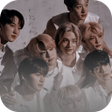 أيقونة البرنامج: Stray Kids Wallpaper