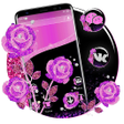 Ícone do programa: Purple Rose Launcher Them…
