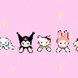 Icon of program: Hello Kitty Pixel Art Liv…