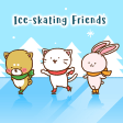 Ice-skating Friends Theme