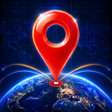 Иконка программы: GPS Coordinates: Map Lat …