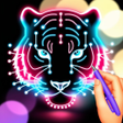 程序图标：Glow Dots Art - Dot to Do…