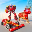 Bull Robot Car Transform Game
