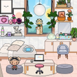 プログラムのアイコン：Toca Boca Room Ideas