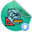 程序图标：Create WASticker on the g…