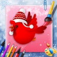程序图标：Christmas Coloring Book :…