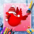 Christmas Coloring Book : Holiday Coloring Pages