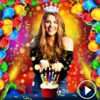 أيقونة البرنامج: Birthday Wishes - Photo E…
