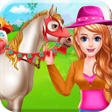 プログラムのアイコン：Horse Care and Riding - L…
