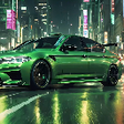 Icon of program: BMW M5 Neon Live Wallpaper