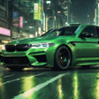 程序图标：BMW M5 Neon Live Wallpape…