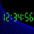 Text Digital ClockLite