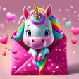 Unicorn Invitations Cards