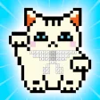 Cats Color by Number- Meow Pixel Art Coloring 2018