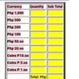 أيقونة البرنامج: Money Counter Calculator