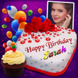 プログラムのアイコン：Photo On Birthday Cake - …