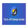程序图标：Turn off sleep mode