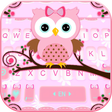 プログラムのアイコン：Pink Owl Keyboard Theme