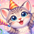 Icône du programme : Meow Cat Care game - Pet …